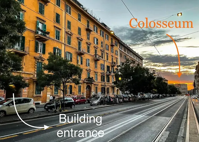 Apartamento Colosseum House - Private Rooftop, Jacuzzi Hot Tub & View