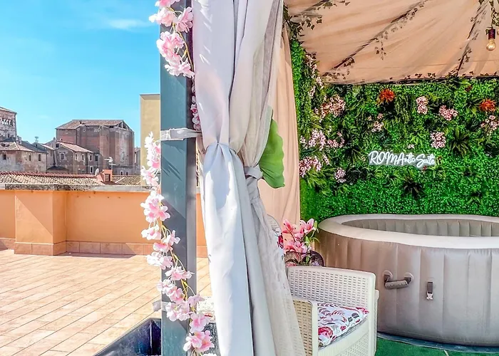 Apartamento Colosseum House - Private Rooftop, Jacuzzi Hot Tub & View *